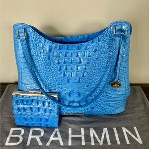 Brahmin Dayton Bag and Tasha Wallet - Regatta